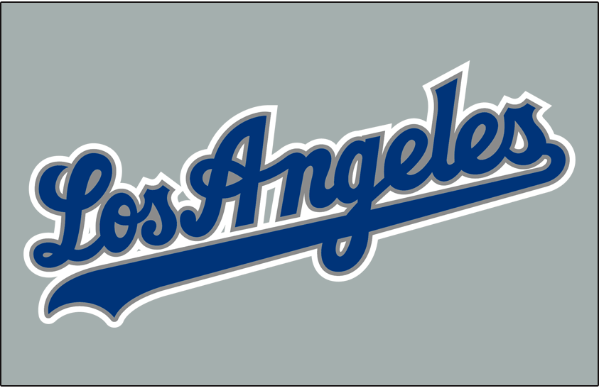 Los Angeles Dodgers 2002-2006 Jersey Logo t shirts iron on transfers